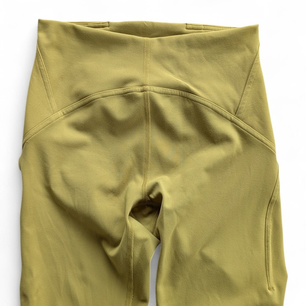 Lululemon Instill High Rise 25" Leggings Auric Gold‎ Sz 4 Yoga Pants - Picture 8 of 12
